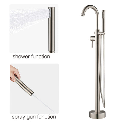 Willowleaf Freestanding Tub Faucet