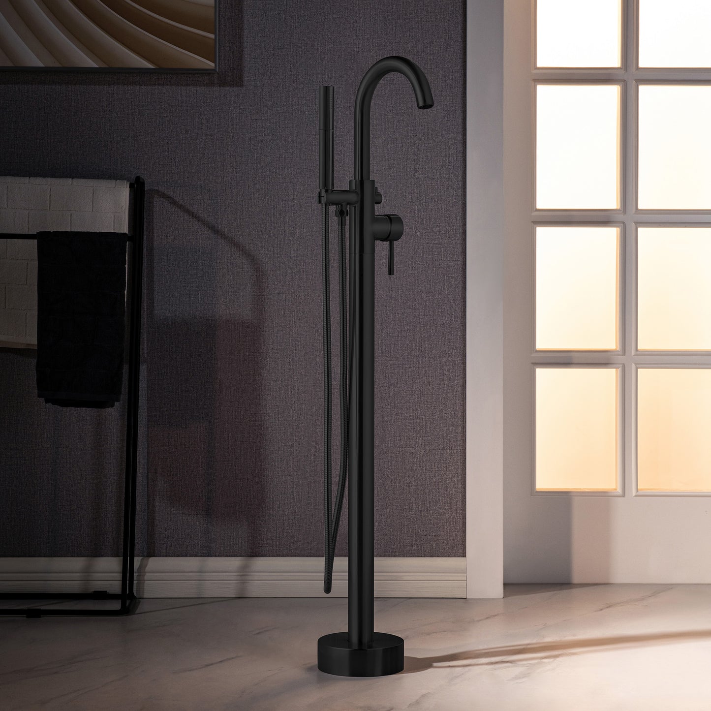 Willowleaf Freestanding Tub Faucet