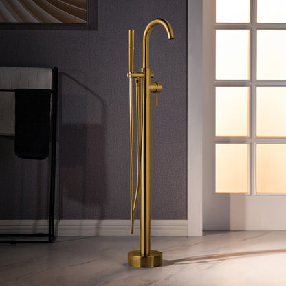 Willowleaf Freestanding Tub Faucet