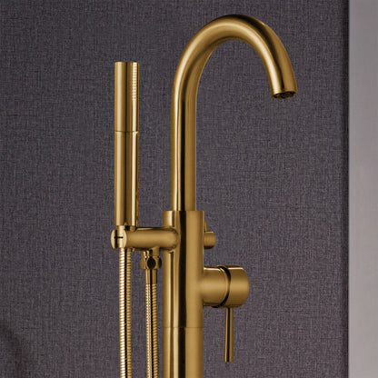 Willowleaf Freestanding Tub Faucet