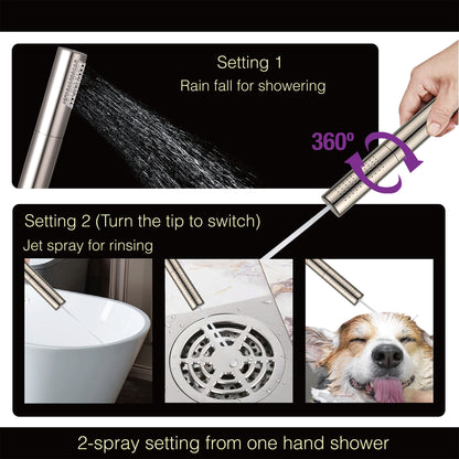 Willowleaf Freestanding Tub Faucet