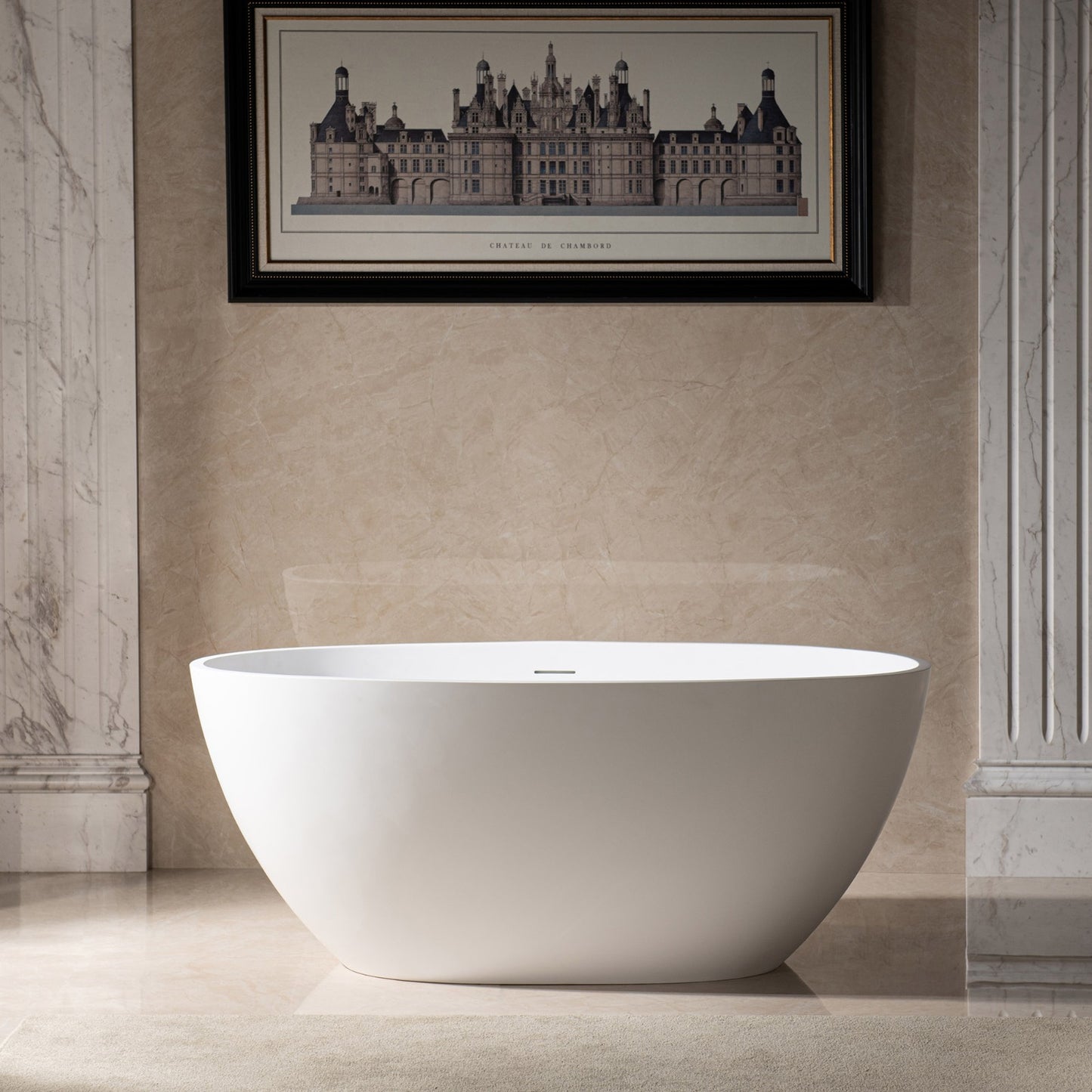 Zato 55" Freestanding Bathtub