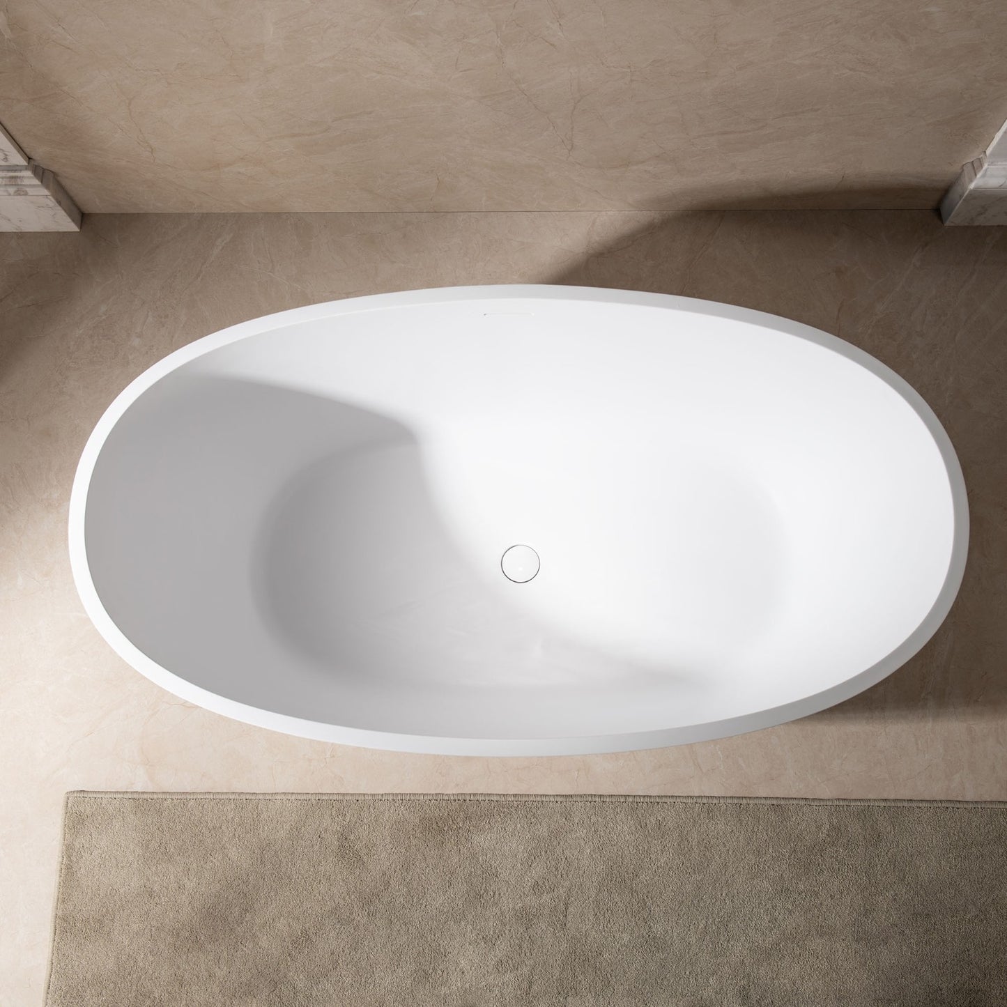 Zato 55" Freestanding Bathtub