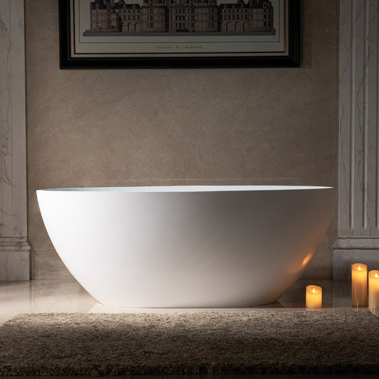 Zato 59" Freestanding Bathtub