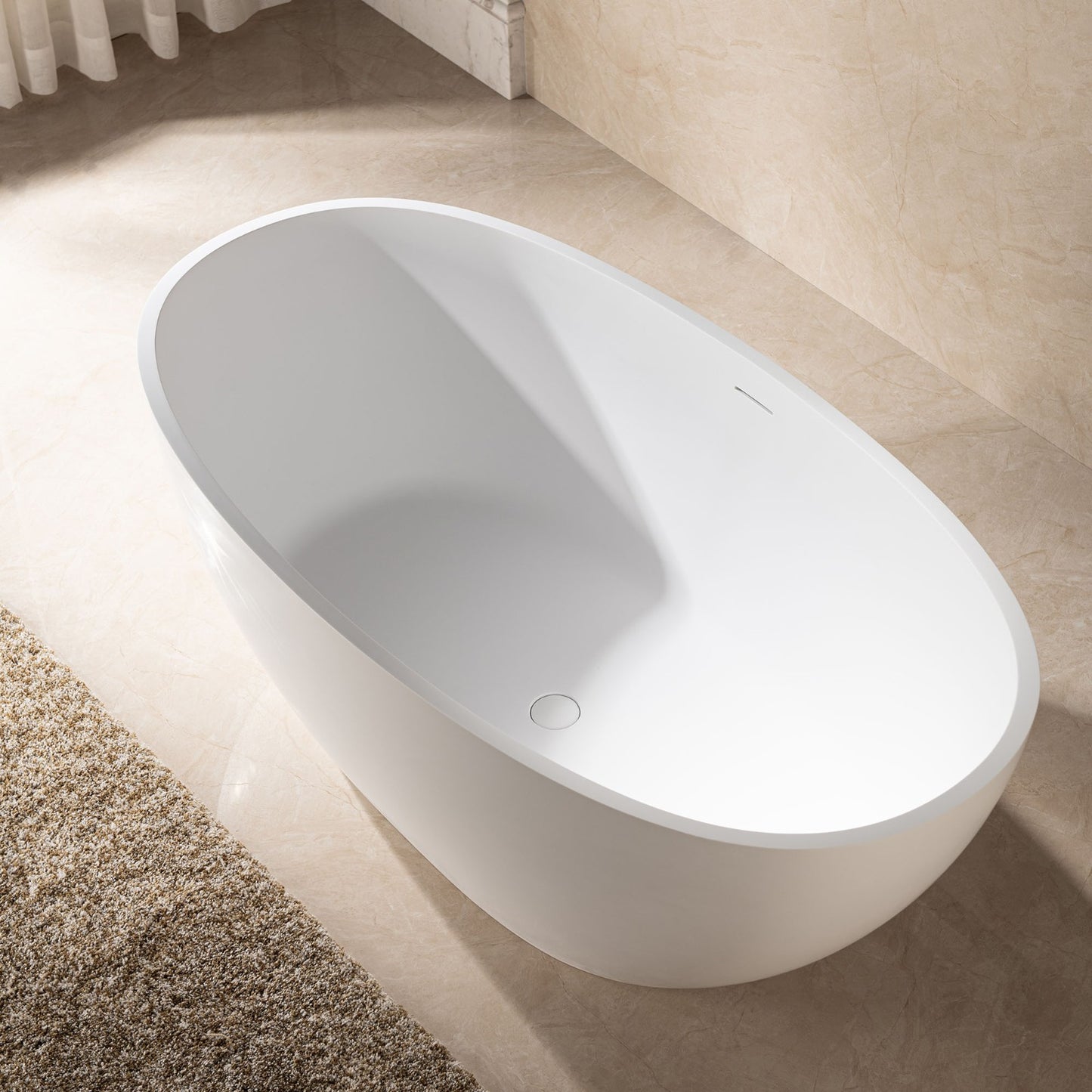 Zato 59" Freestanding Bathtub