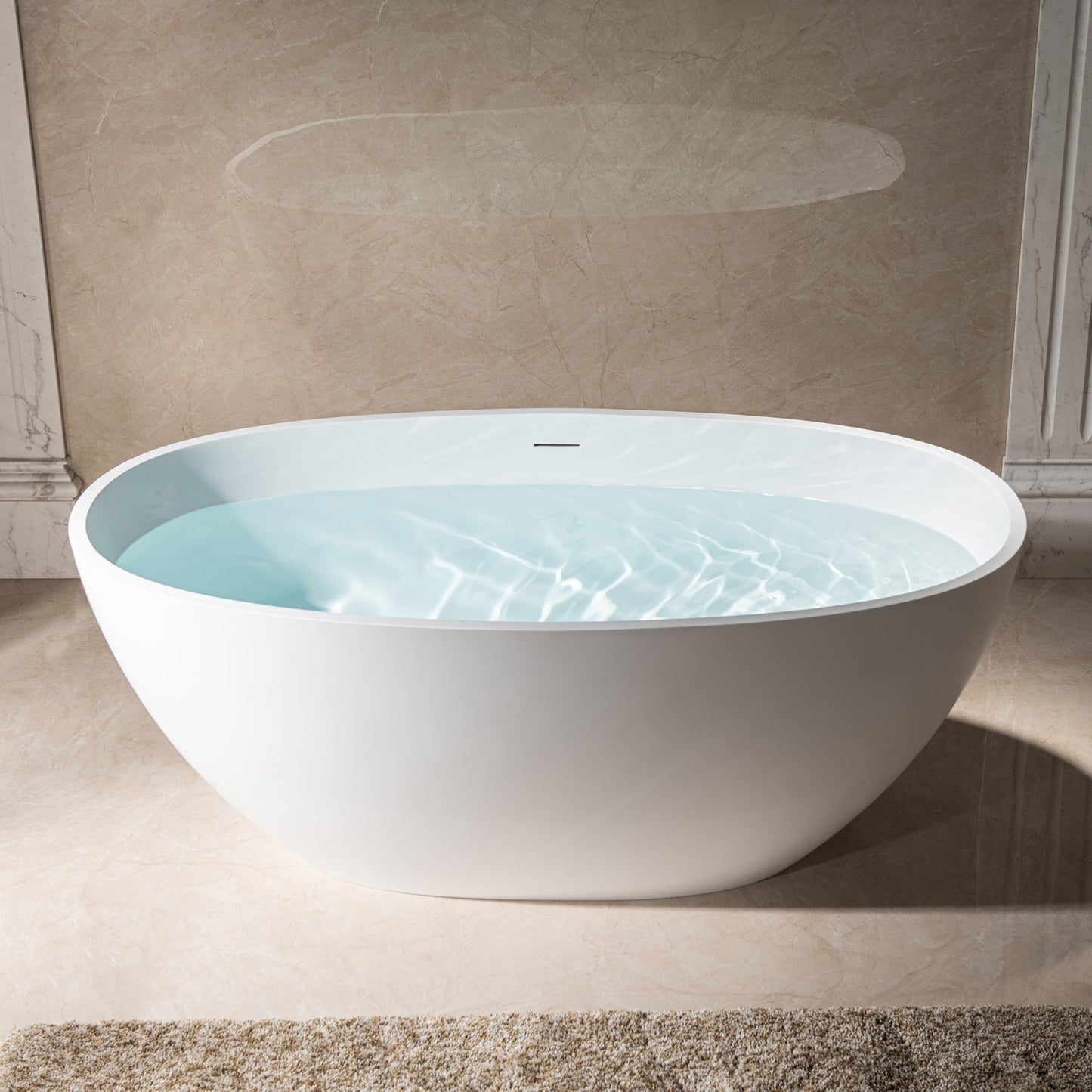Zato 59" Freestanding Bathtub
