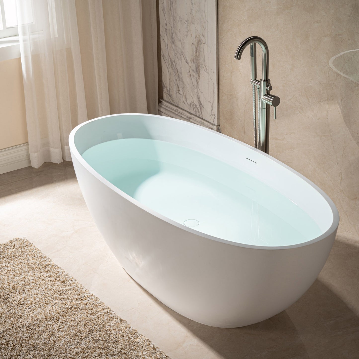 Zato 67" Freestanding Bathtub