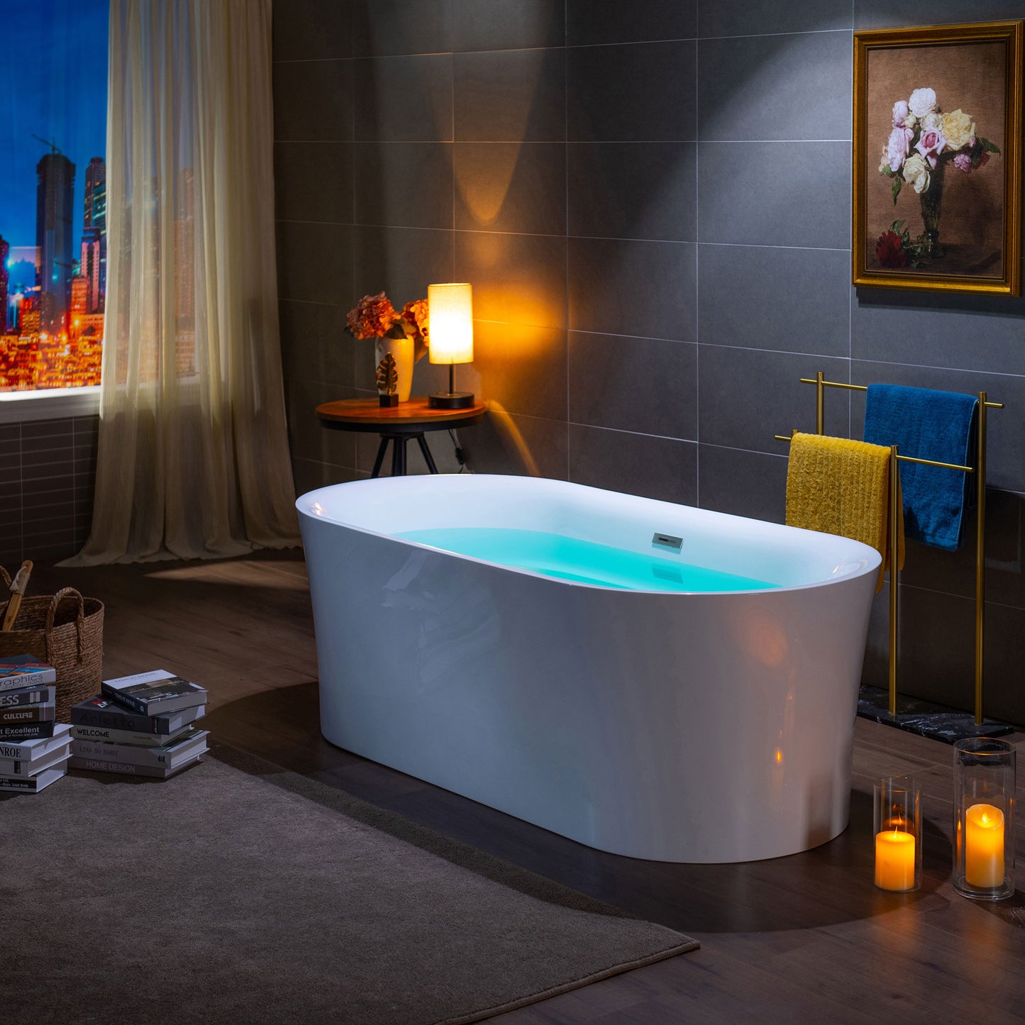 Zen 67" Freestanding Bathtub