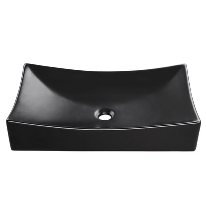 Bailey Porcelain Vessel Bathroom Sink