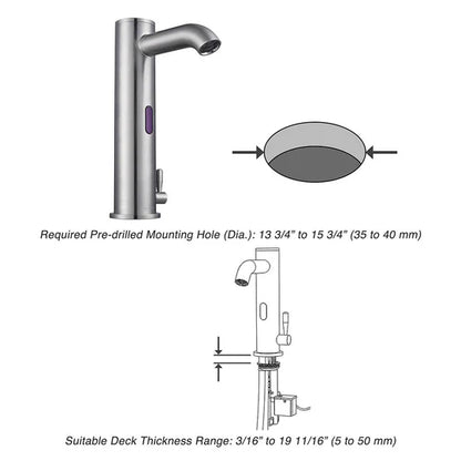 Briar Motion Sensor Touchless Bathroom Lavatory Faucet