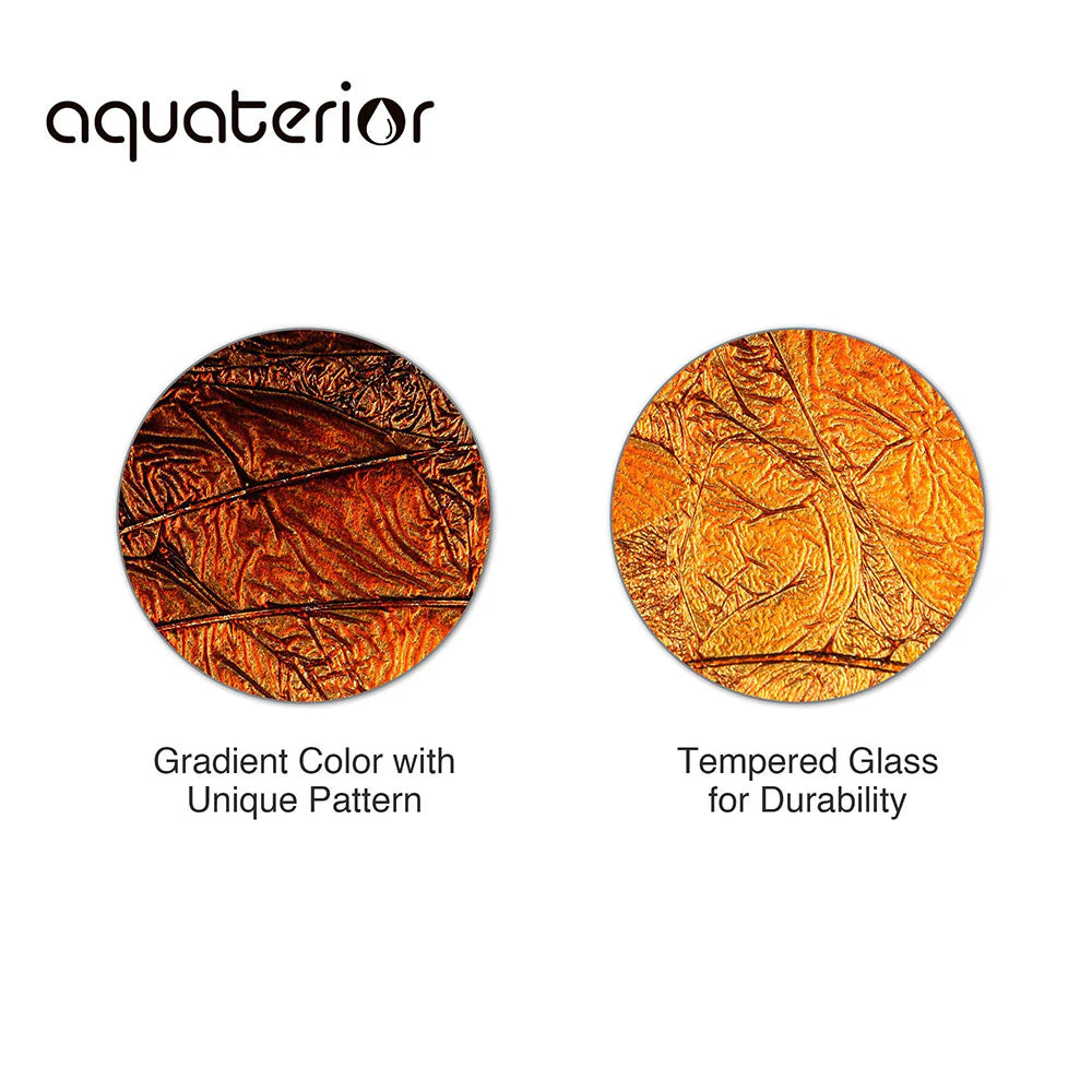 Cleo Tempered Glass Vessel Bathroom Sink