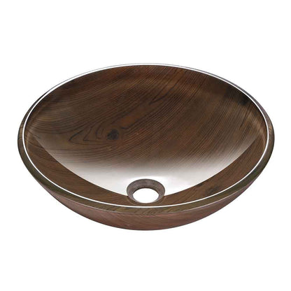 Finlay Tempered Glass Vessel Bathroom Sink
