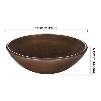 Finlay Tempered Glass Vessel Bathroom Sink