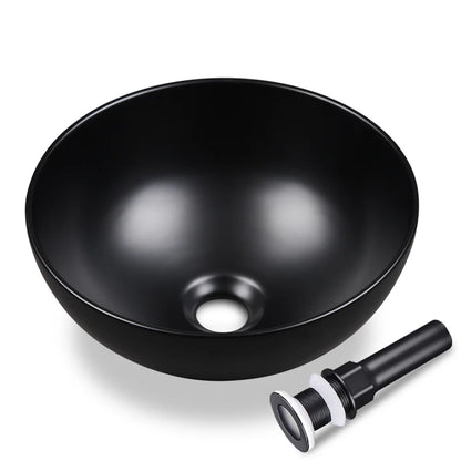 Mira Porcelain Vessel Bathroom Sink