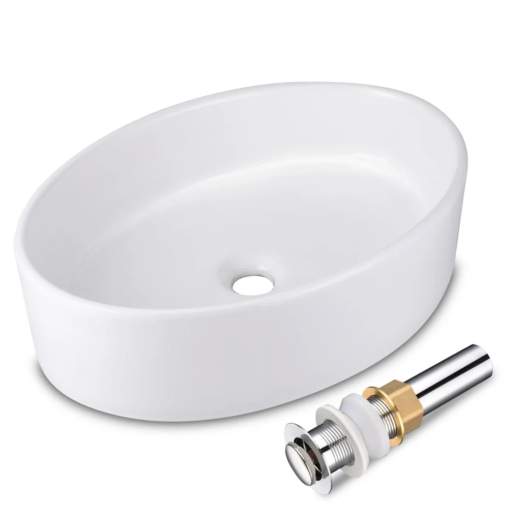 Nyx Porcelain Vessel Bathroom Sink