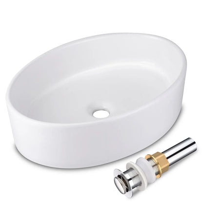 Nyx Porcelain Vessel Bathroom Sink
