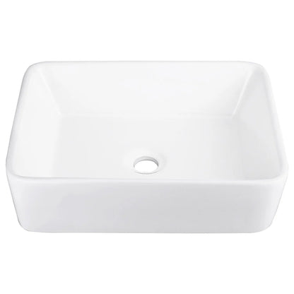 Odette Porcelain Vessel Bathroom Sink