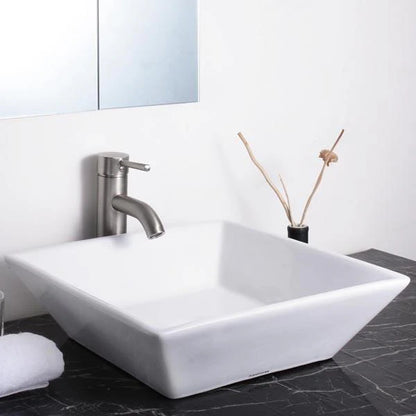 Raphael Ceramic Vessel Bathroom Sink