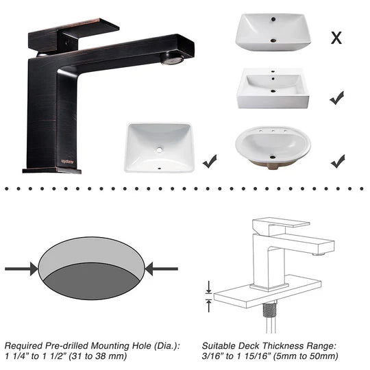 Remi Bathroom Lavatory Faucet