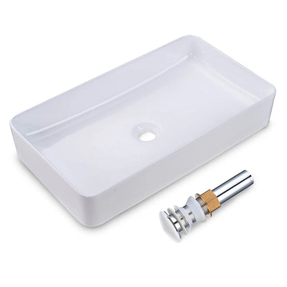 Veza Porcelain Vessel Bathroom Sink