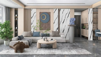 Zebra Ink PVC Shower / Interior Decorative Wall Panel