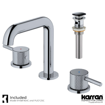 Tryst 8" Widespread Bathroom Lavatory Faucet