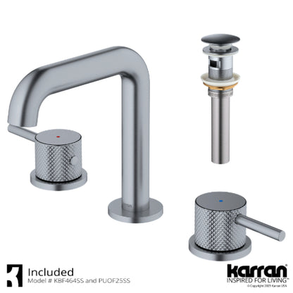 Tryst 8" Widespread Bathroom Lavatory Faucet