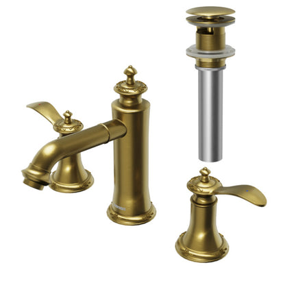 Vineyard 8" Widespread Bathroom Lavatory Faucet