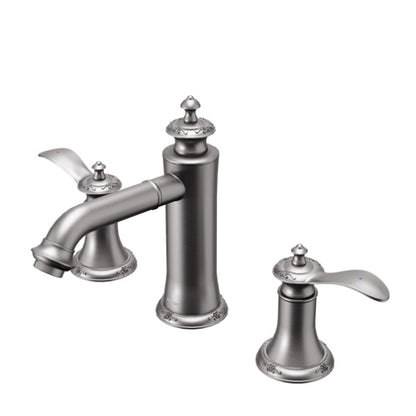 Vineyard 8" Widespread Bathroom Lavatory Faucet