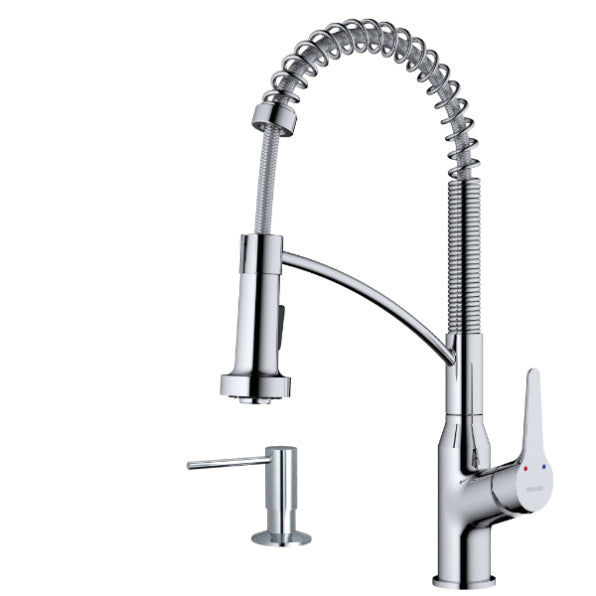 Scottsdale Kitchen Faucet with Matching Soap Dispenser