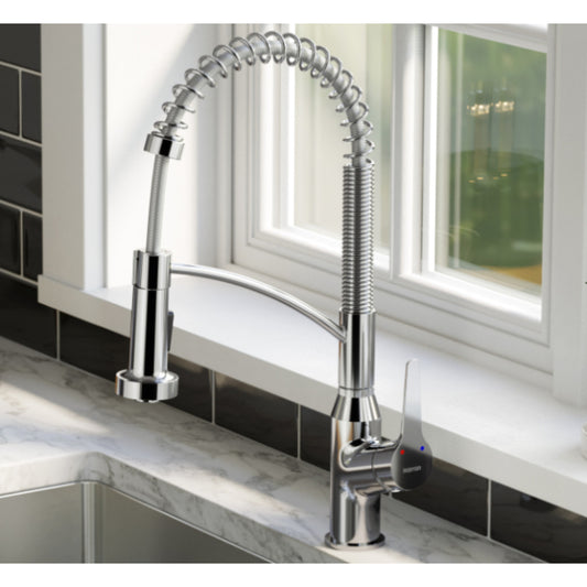 Scottsdale Kitchen Faucet with Matching Soap Dispenser