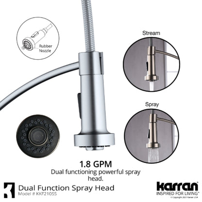 Scottsdale Kitchen Faucet with Matching Soap Dispenser