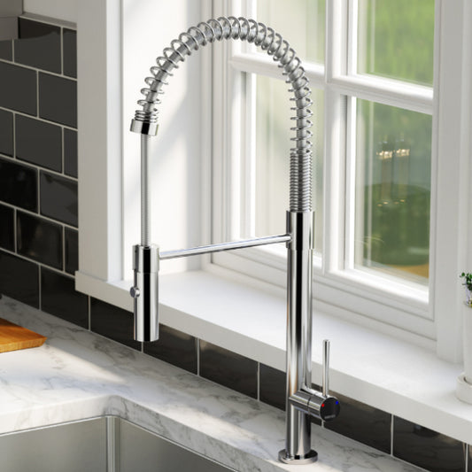 Bluffton Kitchen Faucet with Matching Soap Dispenser