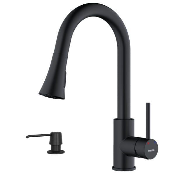 Weybridge Kitchen Faucet with Matching Soap Dispenser