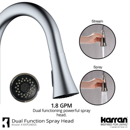 Weybridge Kitchen Faucet with Matching Soap Dispenser