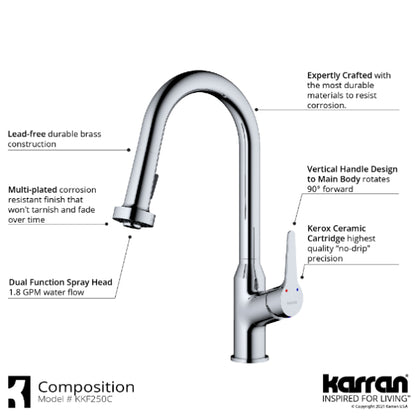 Dockton Kitchen Faucet with Matching Soap Dispenser