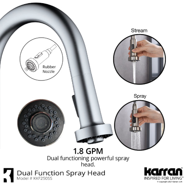 Dockton Kitchen Faucet with Matching Soap Dispenser