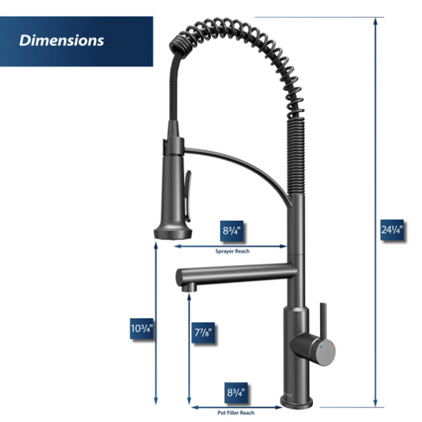 Adlington Kitchen Faucet with Pot Filler