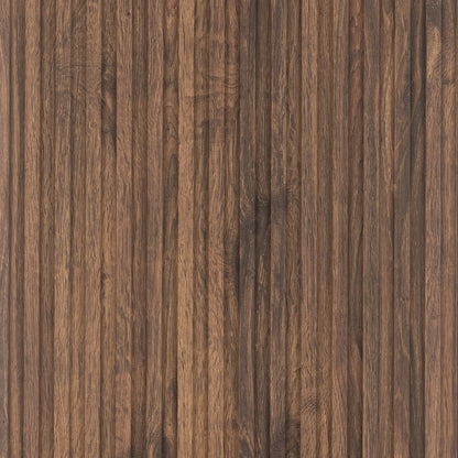 Walnut Small Slatted Polypropylene Interior Decorative Wall Panel
