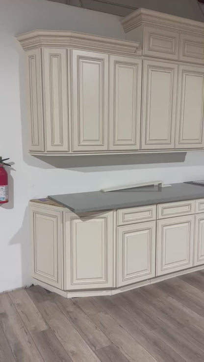 Ivory White Raised Panel