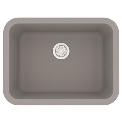 Seamless 24" Quartz Composite Undermount Kitchen Sink