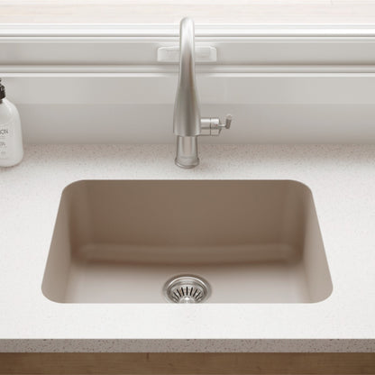 Seamless 24" Quartz Composite Undermount Kitchen Sink