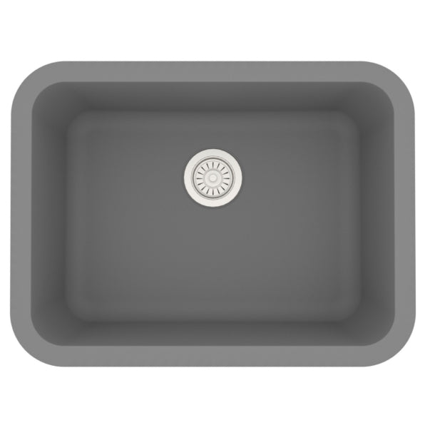 Seamless 24" Quartz Composite Undermount Kitchen Sink