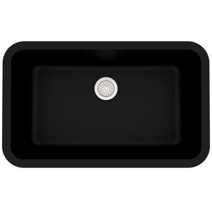 Seamless 31" Quartz Composite Undermount Kitchen Sink