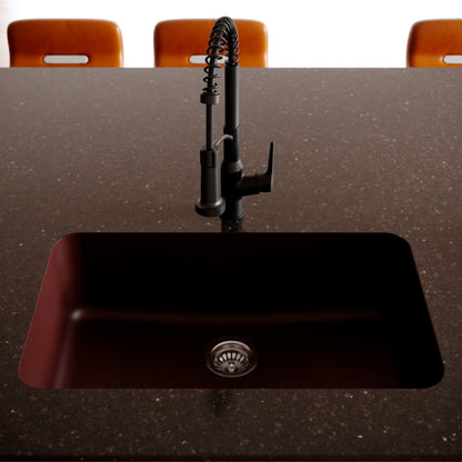 Seamless 31" Quartz Composite Undermount Kitchen Sink