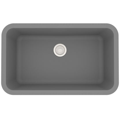 Seamless 31" Quartz Composite Undermount Kitchen Sink