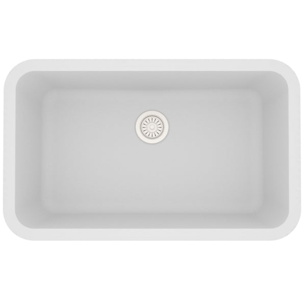 Seamless 31" Quartz Composite Undermount Kitchen Sink