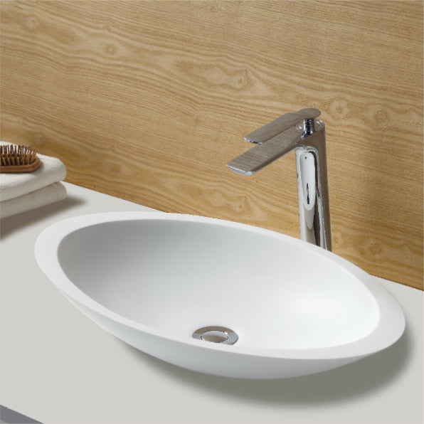 Nova Acrylic Solid Surface Vessel Bathroom Sink