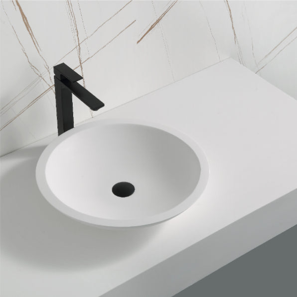 Elysium Acrylic Solid Surface Vessel Bathroom Sink