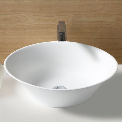 Eden Acrylic Solid Surface Vessel Bathroom Sink